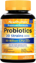Probióticos NewRhythm 50 Billion | 60 Cápsulas | 50 Mil Millones UFC