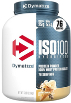 Dymatize ISO100 Whey Protein Isolate 5 lb – Vainilla