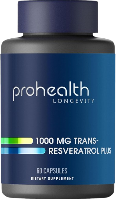 Trans-Resveratrol ProHealth | 1000 mg | 60 Cápsulas