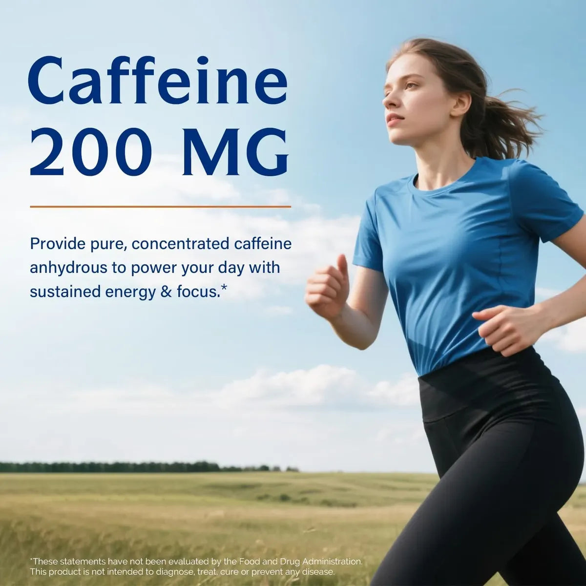 Cafeína Anhidra Innate Vitality | 200 mg | 120 Cápsulas