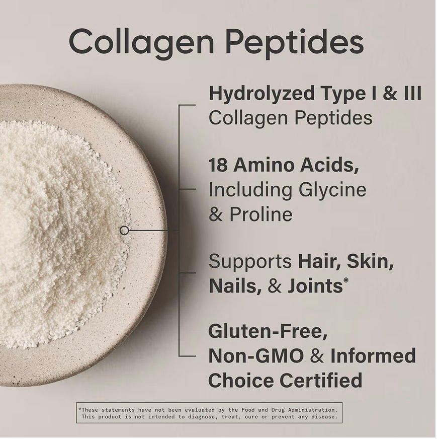 Colágeno Hidrolizado Sports Research 907 g | 82 Porciones | Sin Sabor