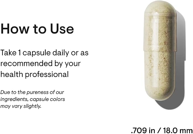 Hierro Bisglicinato Thorne | 25 mg | 60 Cápsulas