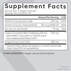 Saúco + Zinc, Vitamina C y D3 – Sports Research | Soporte Inmunológico