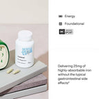 Hierro Bisglicinato Thorne | 25 mg | 60 Cápsulas