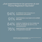 😴 Thorne Glicinato de Magnesio – Alta Absorción y Máxima Calidad