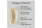 Omega-3 Triple Strength Sports Research | 1040 mg Omega-3 | 120 Softgels (4 Meses)