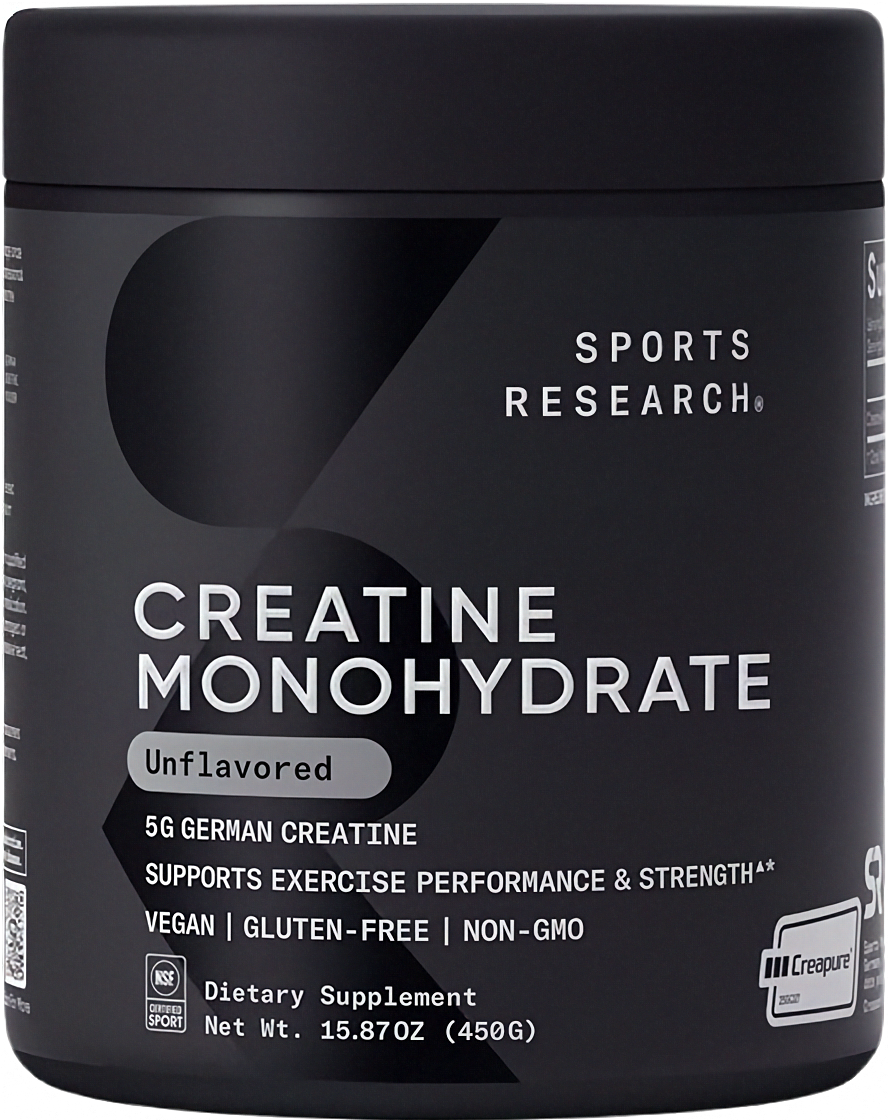 Creatina Monohidratada Creapure® – Sports Research | 450 g