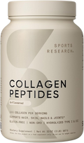 Colágeno Hidrolizado Sports Research 907 g | 82 Porciones | Sin Sabor