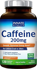 Cafeína Anhidra Innate Vitality | 200 mg | 120 Cápsulas