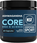Core Med Science KSM-66 Ashwagandha – 600 mg, 60 Cápsulas