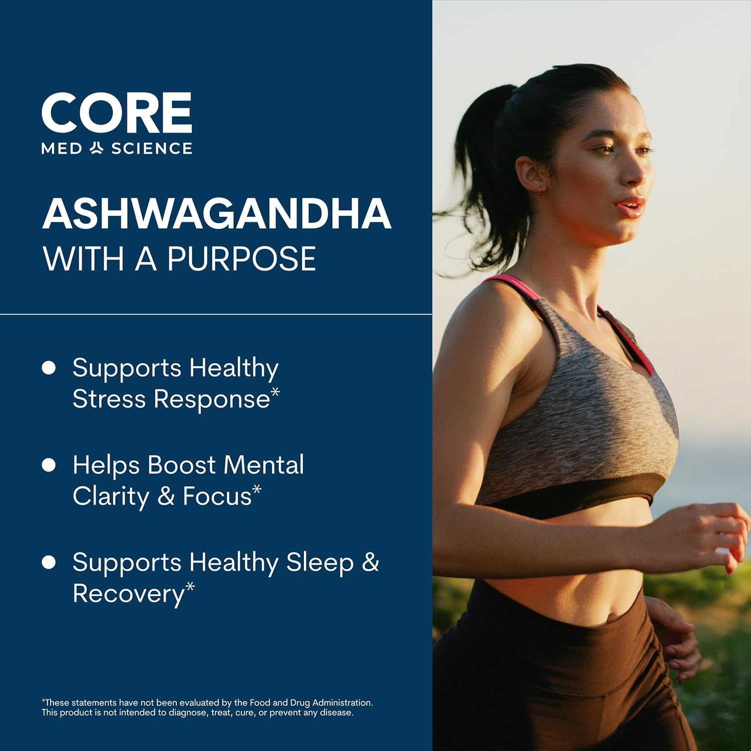 Core Med Science KSM-66 Ashwagandha – 600 mg, 60 Cápsulas