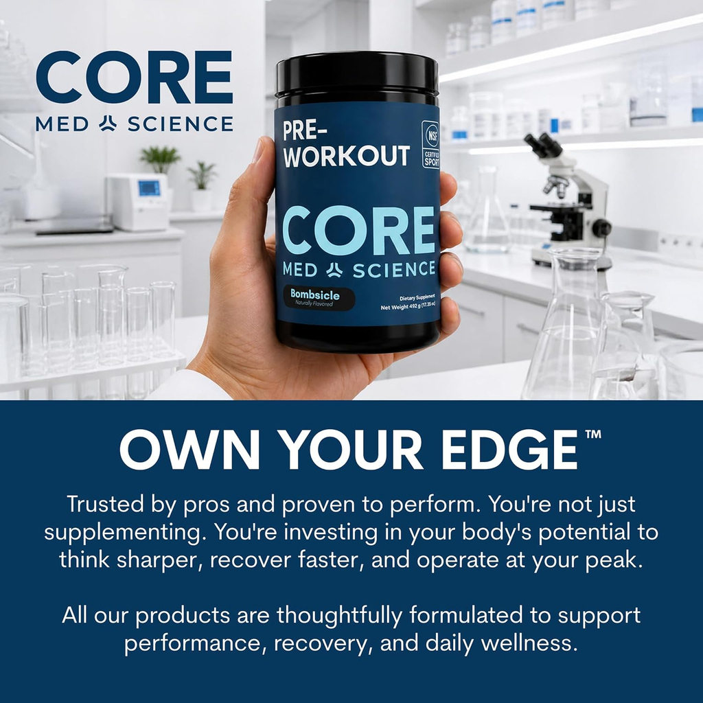 Core Med Science KSM-66 Ashwagandha – 600 mg, 60 Cápsulas
