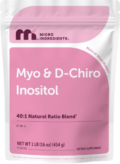 Micro Ingredients Myo-Inositol + D-Chiro Inositol 40:1 – 221 Porciones