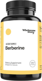 Wholesome Story Berberina HCl 1500 mg – 500 mg por Cápsula, 90 Cápsulas
