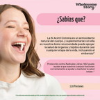Wholesome Story NAC 600 mg – N-Acetil L-Cisteína, 120 Cápsulas Veganas