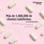 Wholesome Story NAC 600 mg – N-Acetil L-Cisteína, 120 Cápsulas Veganas