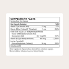Thorne Advanced Iron Complex – 36 mg de Hierro, Vitaminas B y C, 60 Cápsulas