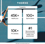 Thorne Advanced Iron Complex – 36 mg de Hierro, Vitaminas B y C, 60 Cápsulas