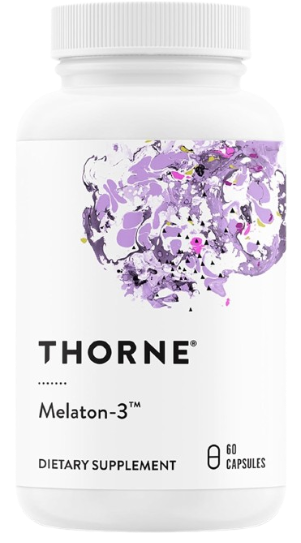 THORNE Melaton-3 3 mg – Melatonina 60 Cápsulas
