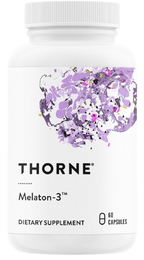 THORNE Melaton-3 3 mg – Melatonina 60 Cápsulas