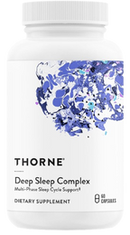 THORNE Complejo de Sueño Profundo – L-Teanina, Manzanilla y Maizinol, 60 Cápsulas