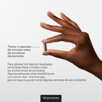 THORNE Complejo de Sueño Profundo – L-Teanina, Manzanilla y Maizinol, 60 Cápsulas