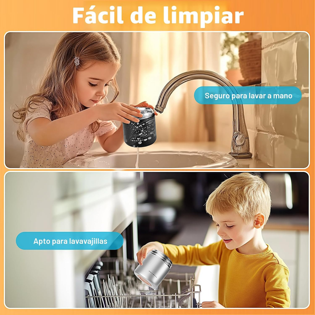 Tarro Térmico para Alimentos Infantil 15.2 oz – Acero Inoxidable 316
