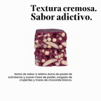 David Barras de Proteína 28 g – Sin Azúcar, Sin Gluten | Pastel de Arándanos | 12 Unidades