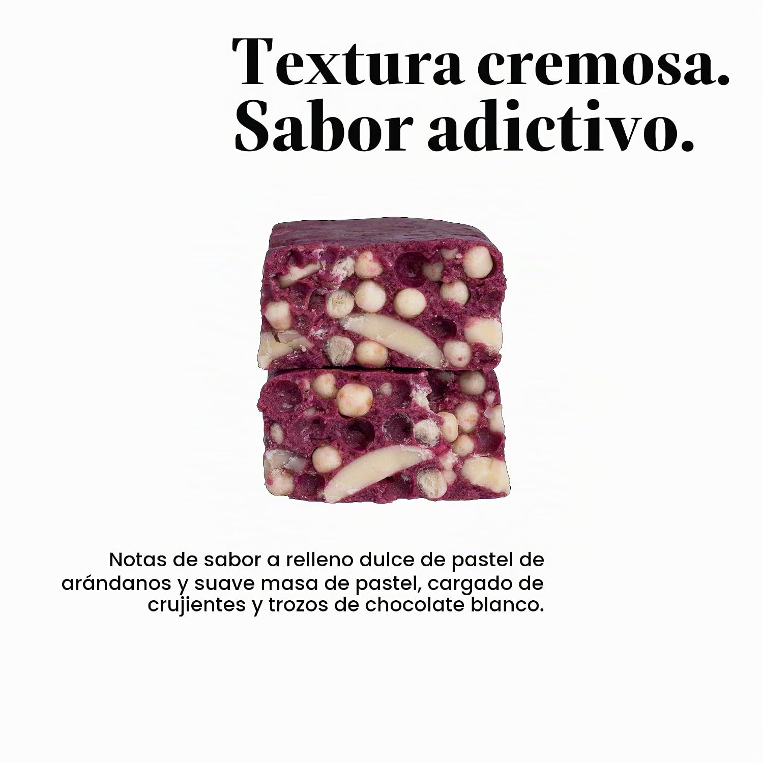 David Barras de Proteína 28 g – Sin Azúcar, Sin Gluten | Pastel de Arándanos | 12 Unidades