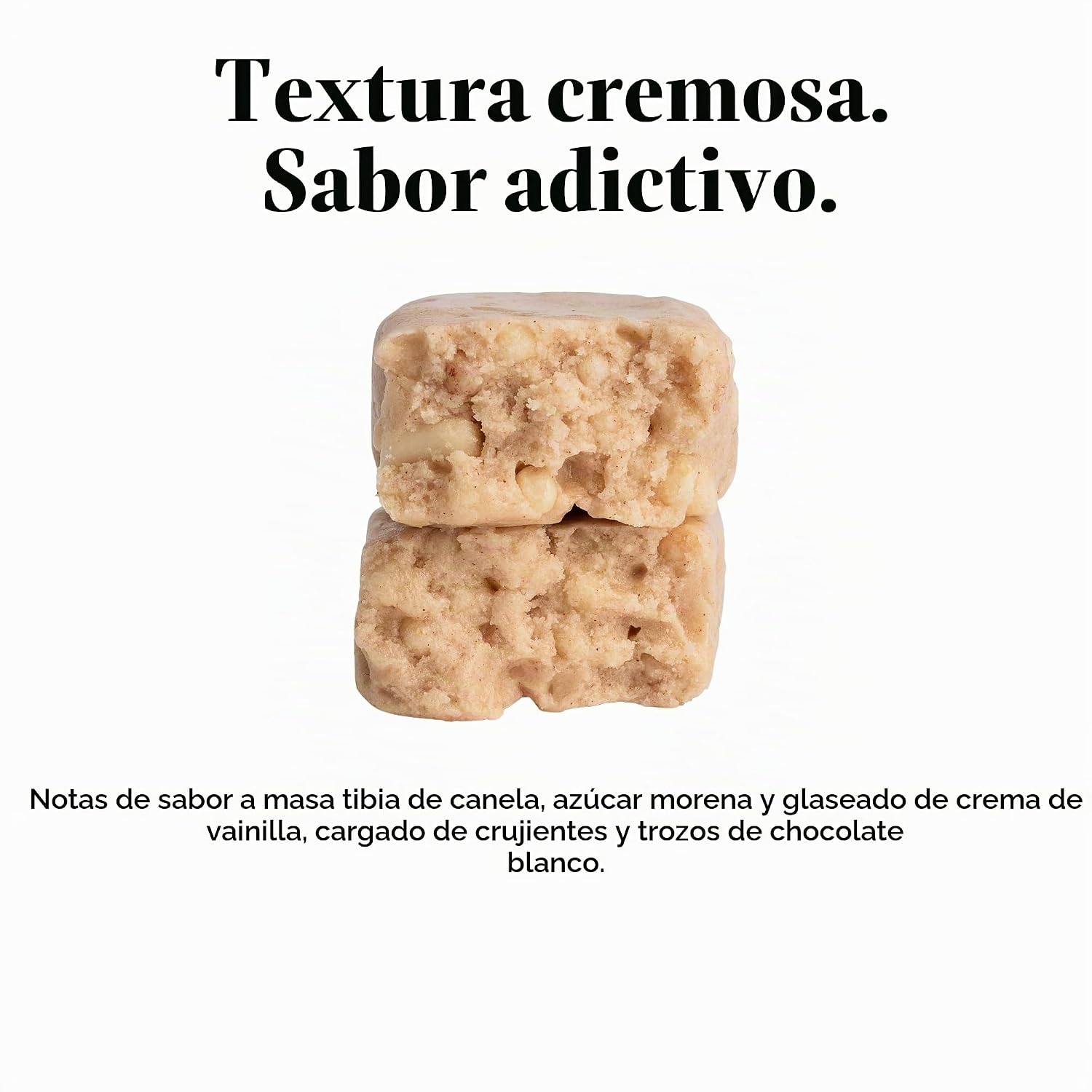David Barras de Proteína 28 g – Sin Azúcar, Sin Gluten | Rollo de Canela | 12 Unidades