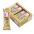 David Barras de Proteína 28 g – Sin Azúcar, Sin Gluten | Masa de Pastel | 12 Unidades