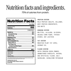 David – Barra de Proteína Sin Azúcar, Brownie Fudge | 28 g de Proteína | Pack x 12