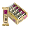 David – Barra de Proteína Sin Azúcar | Red Velvet | 28 g de Proteína | Pack x 12